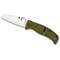 Spyderco 2022 Spyderco Caribbean G-10 Yellow/Black Lc200N/Sheepfoot Serrated SPY-C217GSSF - alternate 2